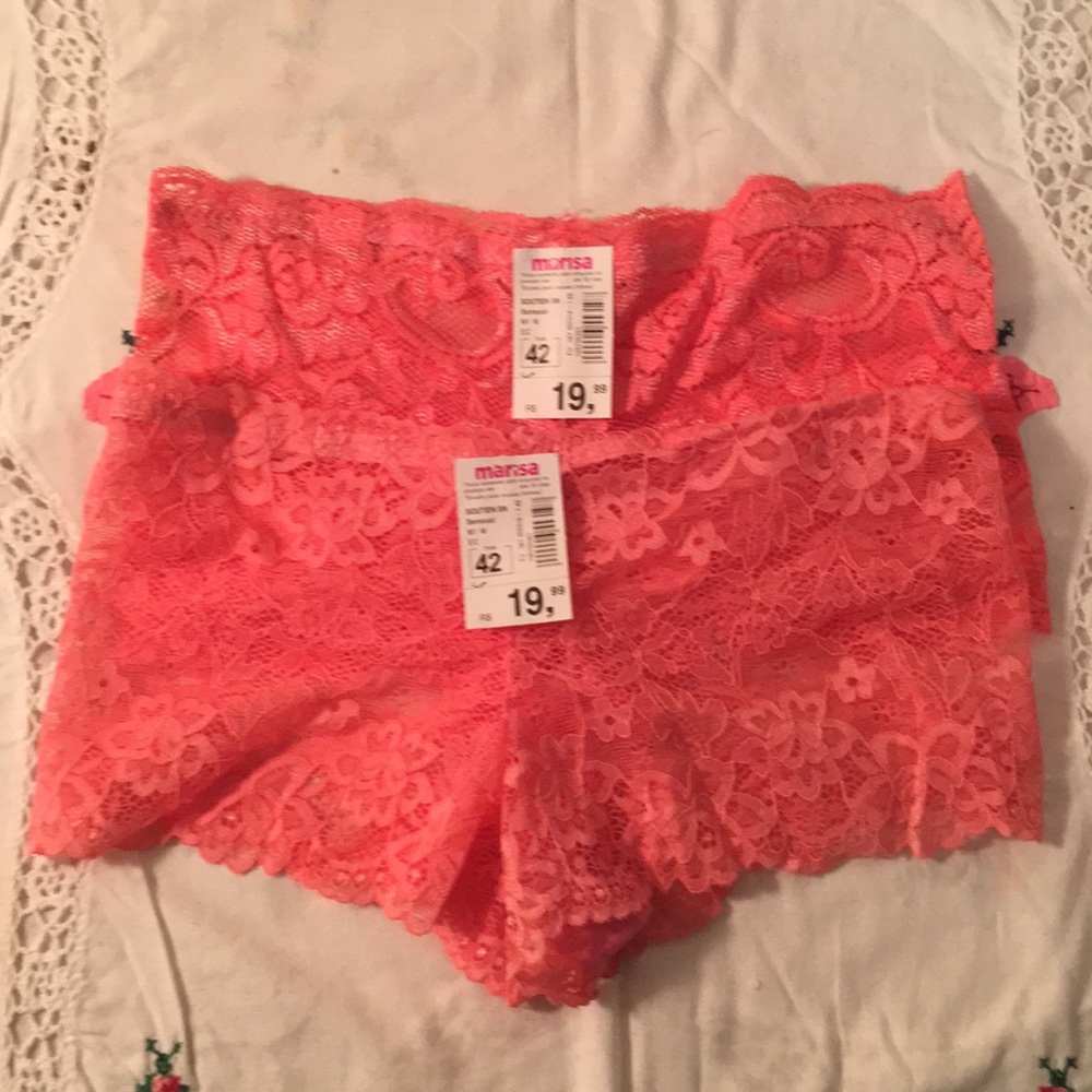 2 Marisa lingerie hot Pink panty